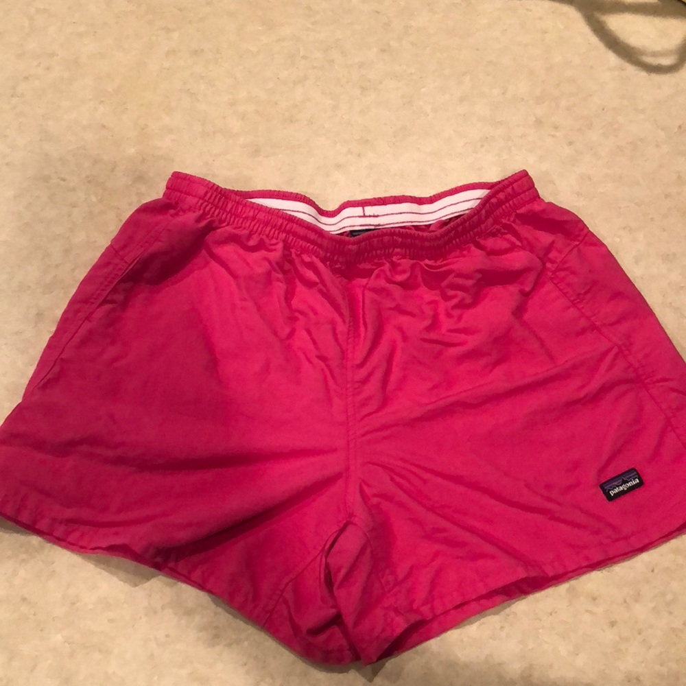 Large Pink Patagonia Shorts